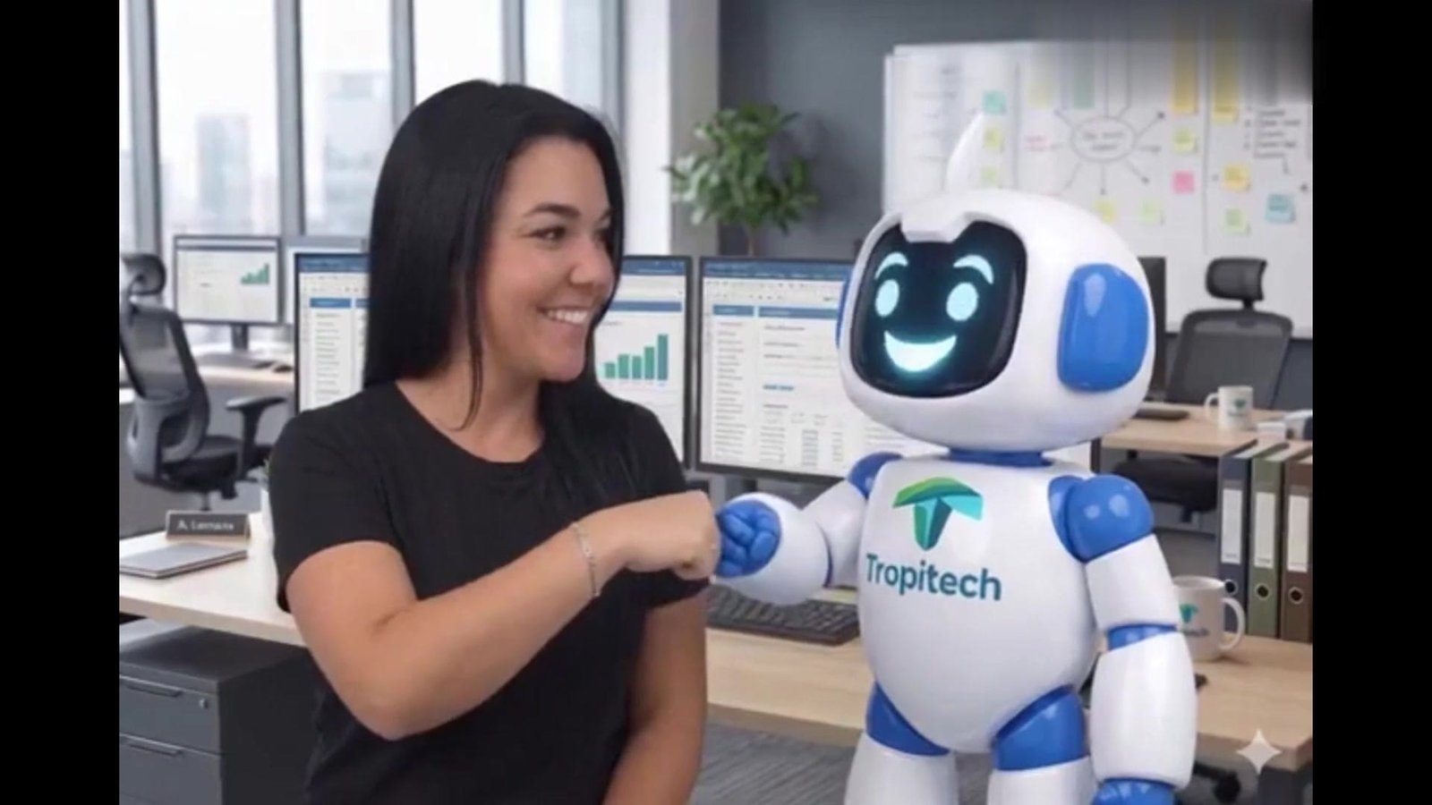 Aperçu de la vidéo de présentation de l'Agent IA TropiTech